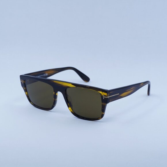 🕶️ New Tom Ford Dunning02 FT0907 48J Sunglasses - Dark Havana Frame